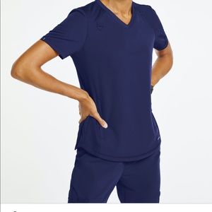 Jaanuu Scrub Set Navy